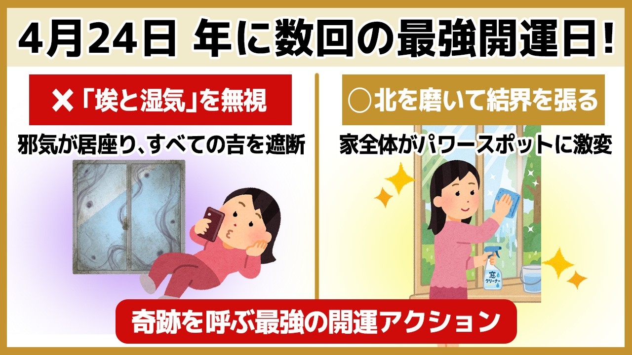 【極上開運】4月24日を逃さないで！鬼宿日と辰の日が重なる奇跡の一日にやるべきこと7選