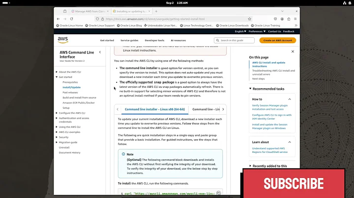 How to install AWS CLI on Linux