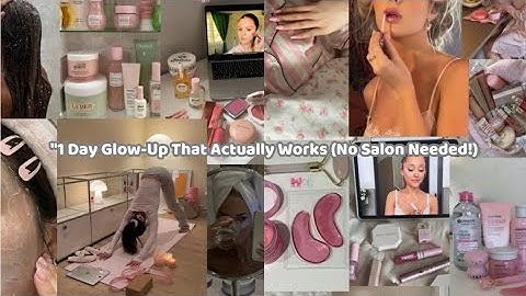 ✨"How to Actually Change Your Appearance in 1 Day | Realistic Glow Up Routine"🎀