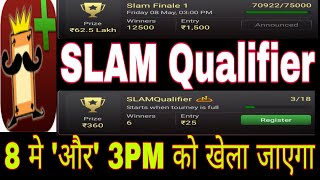 Ace2Three - Slam Qualifier New Tournament Win 25 Lakh 2020 || Pool Format Full Detail