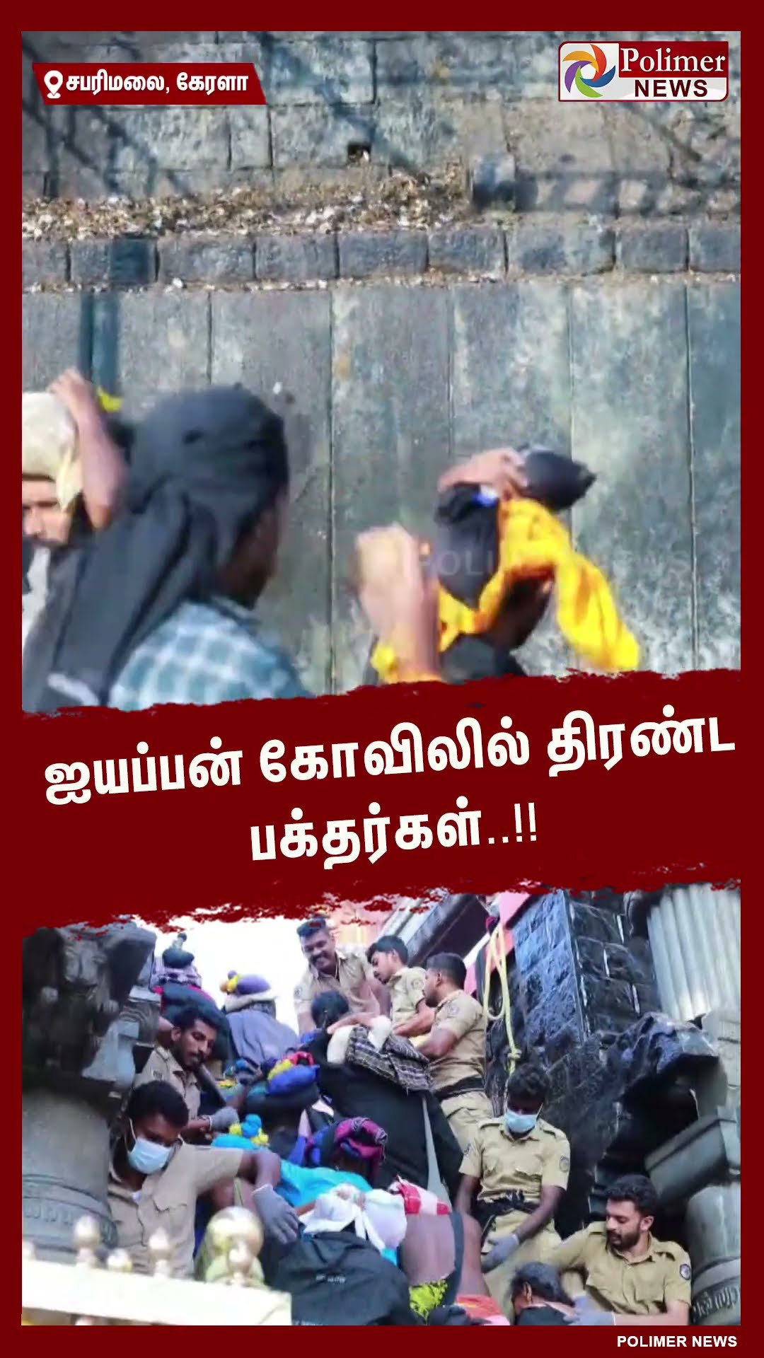 ஐயப்பன் கோவிலில் திரண்ட பக்தர்கள்..!! #shorts | #iyappan | #sabarimala