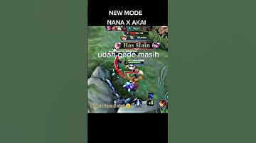 New mode Nana x Akai revamp #nanamlbb #akai #funnymoments