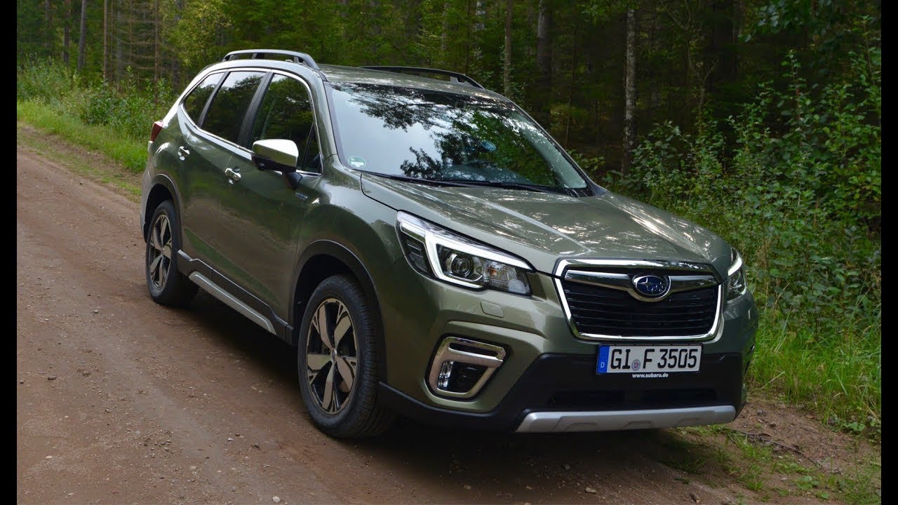 Subaru eBoxer Launch Part 1 The Forester YouTube