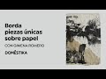 Técnicas de bordado experimental sobre papel  | Curso online de Gimena Romero