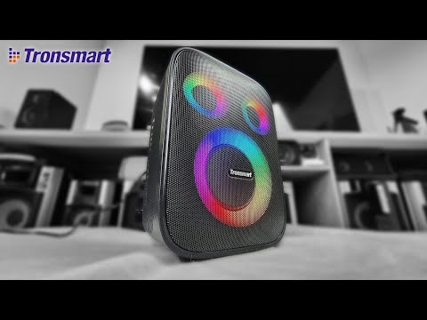 Видео: МОЩЬ! В 120W!  БЛЮТУЗ КОЛОНКА с КАРАОКЕ Tronsmart Halo 200