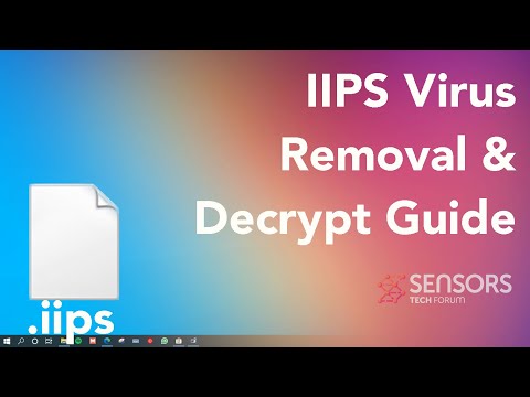 IIPS Virus [.iips Files] Removal & Decrypt Guide [Free Fix Steps]