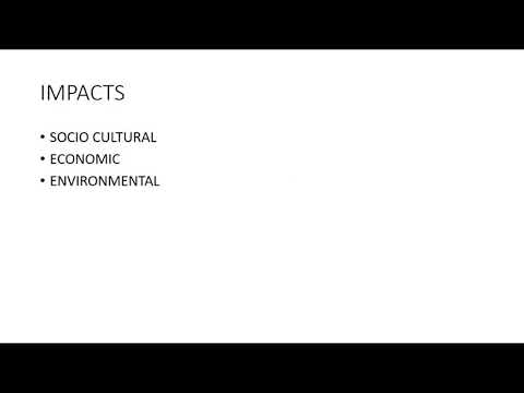 Impacts In The Tourism Industry Of Jamaica