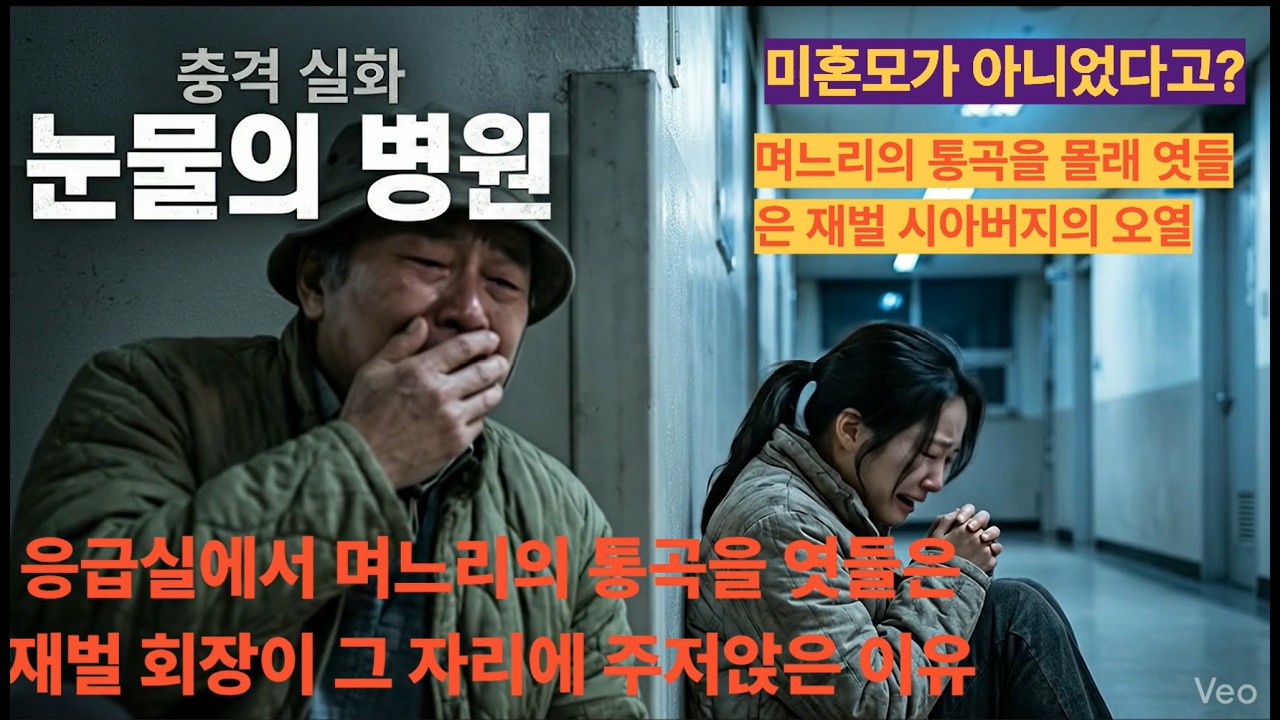 미혼모가 아니었다고??   며느리의 통곡을 몰래 엿들은 재벌 시아버지의 오열 #시니어#연예인#명언#반려동물#음식#k푸드#골프