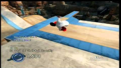 Skate 3 - How to Trickline Properly - Episode 1 (The Basics)
