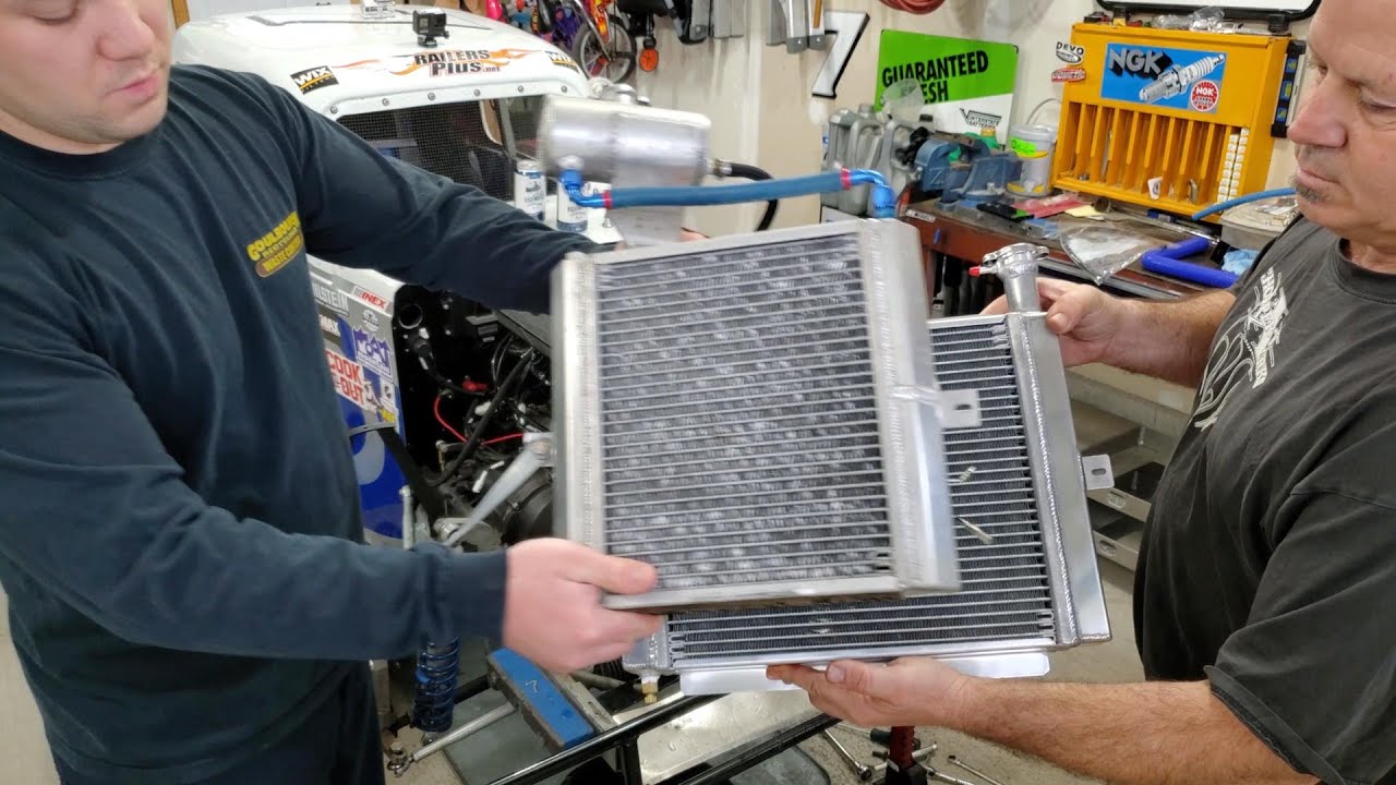 Radiator and cooling system installation