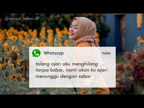 Kata Kata Quotes Caption Pengagum Wanita Berhijab Kekinian . Cocok untuk status WA #5