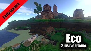 Eco - One Of The Toughest Survival Games Out There, Time To Save EARTH!!