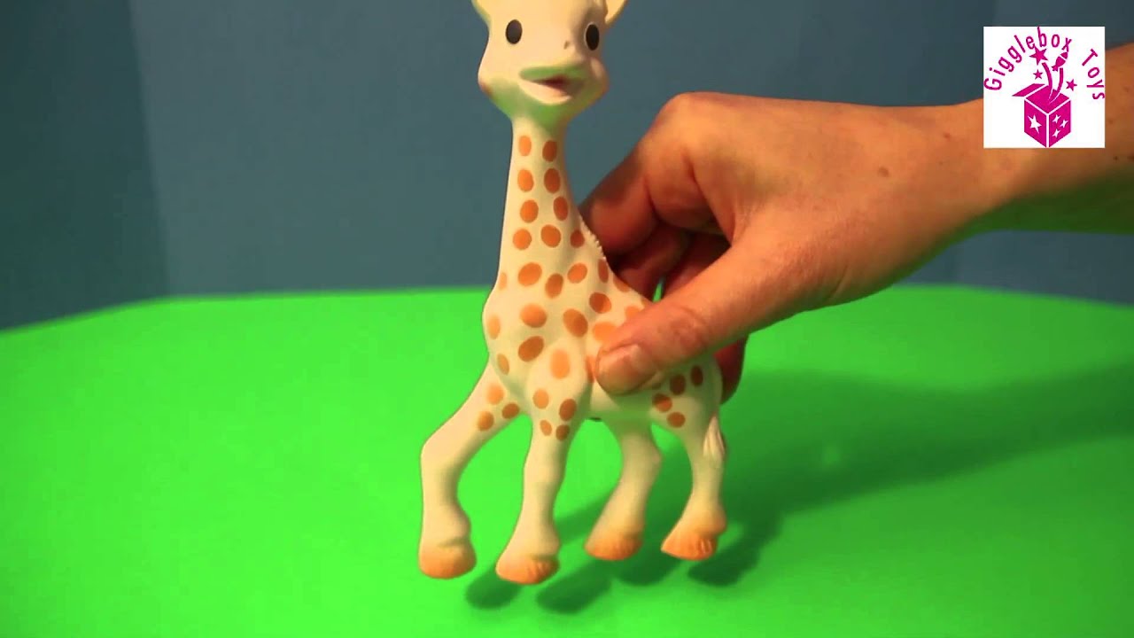 Baby Toys Review 2015 Sophie The Giraffe YouTube