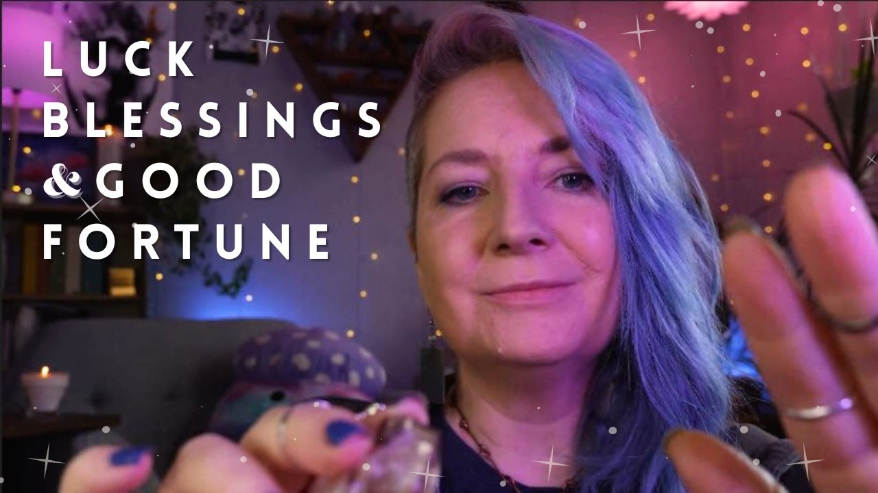 ⭐Blessings, Luck & Good Fortune 🍀 Reiki ASMR 🕊️ Calling in the energy of abundance 💎
