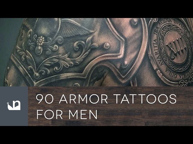 55 Great Armor Tattoos For Chest - Tattoo Designs – TattoosBag.com