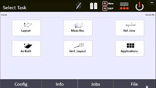 Import Projects (DWG/Points) on POC 200