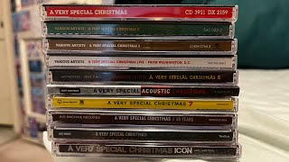 My Completed “A Very Special Christmas” CD Collection (BONUS VIDEO!)