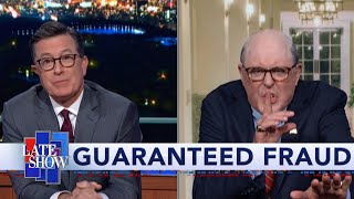 Colbert Gets A Surprise Visit From Rudy Giuliani