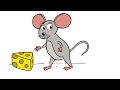How to draw a mouse
