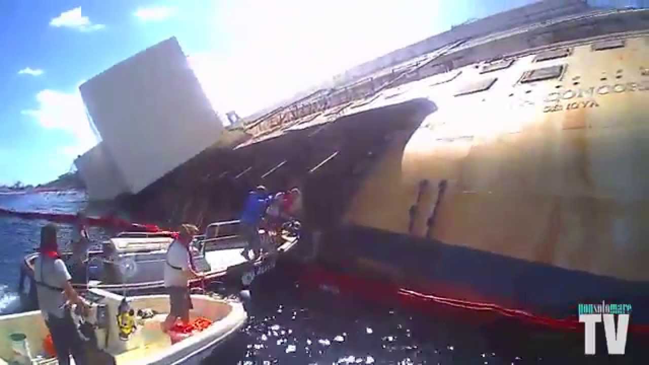 Concordia - isola del Giglio - ICEA evita la 