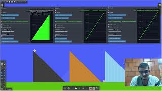 Simulador Algodoo - Plano inclinado screenshot 3