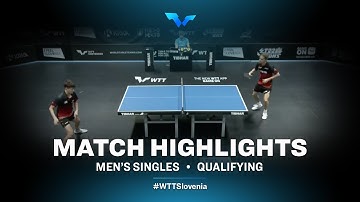 Chew Zhe Yu Clarence vs Jonas Promberger | WTT Contender Laško 2021 | MS | Qual