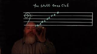 The Staff Bass Clef