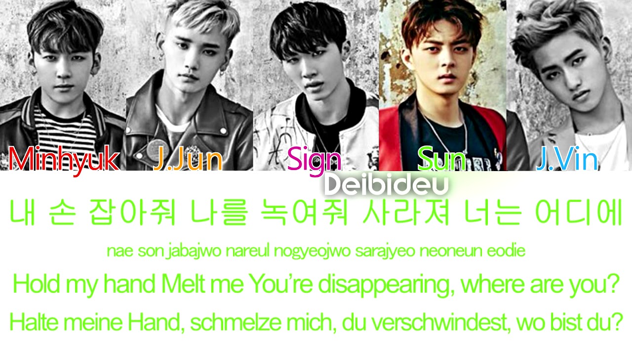 MAP6 (맵식스) - Love Is Gone [Color Coded Lyrics] (HAN|ROM|ENG|DE)