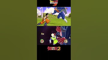 Dabura Darkness Sword attack comparison - Budokai 3 vs Raging Blast 2