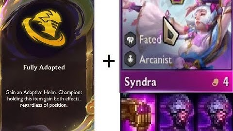 Fully Adapted With Syndra Is Still Good,Even In The Meta 14.14?(Hyper Roll Mode)#tft #games
