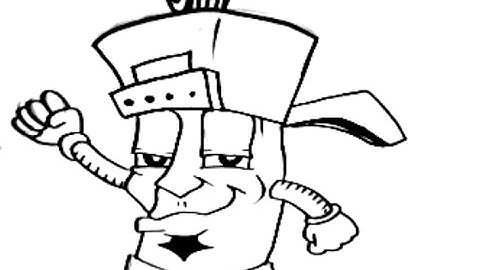 Lets  Draw a Spray Can  - How to draw graffiti spray can