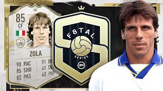 FIFA 21 F8TAL ICON ZOLA! CAN WE GET UPGRADES FOR ONCE IN THE FIRST EPISODE? #1