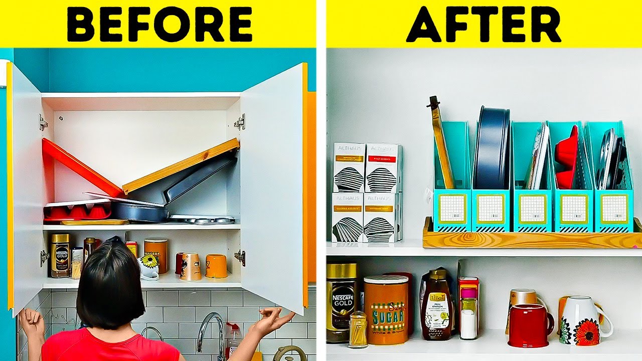 Smart DIY Ideas To Clean And Organize Your Home