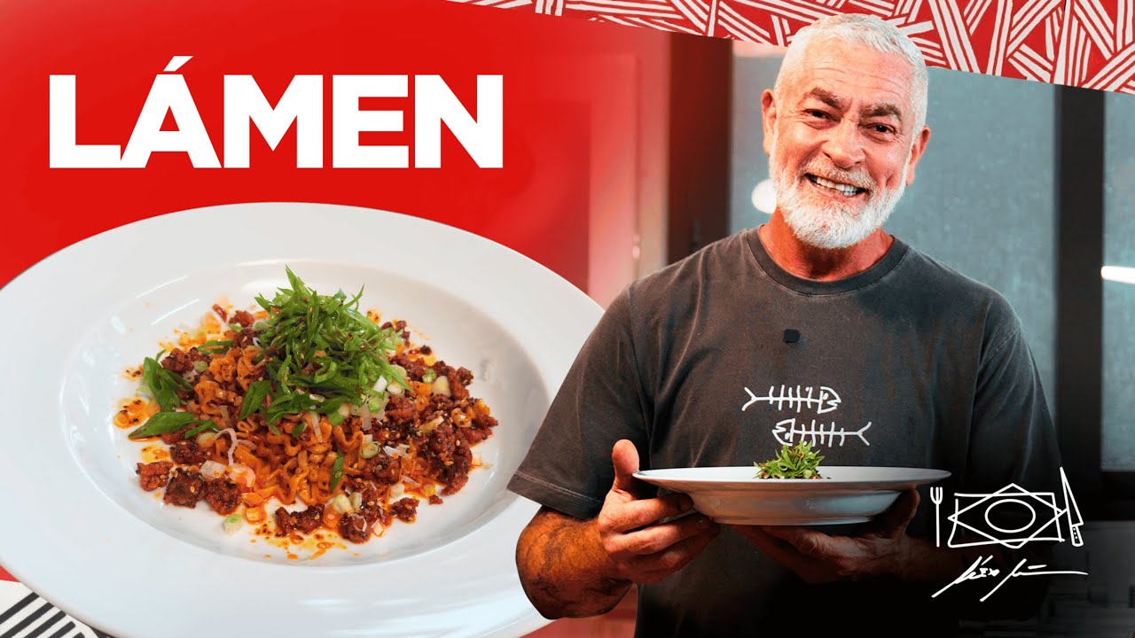 Lámen de macarrão instantâneo com Sweet Chilli Oil (fácil e viciante) | Alex Atala