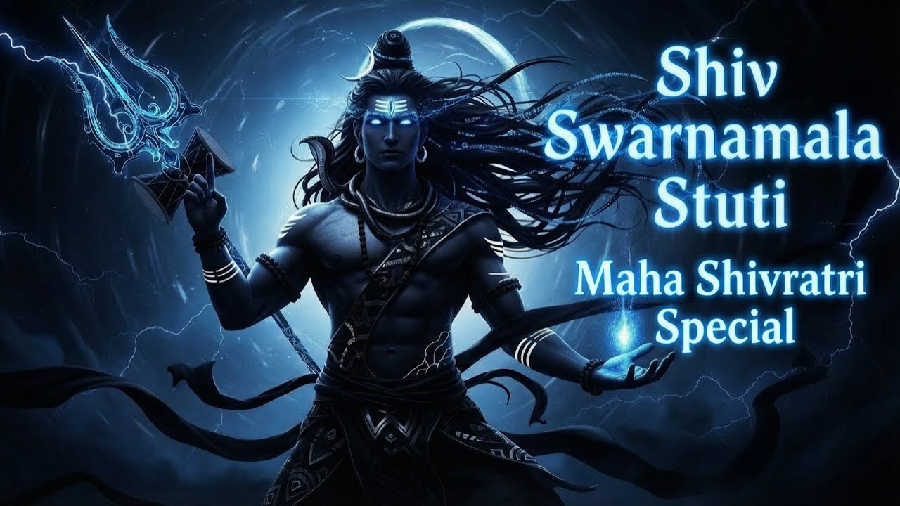 Shiv Swarnamala Stuti | साम्ब सदाशिव शम्भो | Powerful Maha Shivratri Mantra for Peace & Protection 