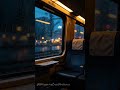 Rain on the Train Window 🚆🌧️ #rainambience #asmr #sleepsounds #relaxingsounds #trainrain