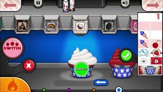 Papa's Cupcakeria To Go! - How To Make Perfect Frostings? screenshot 1