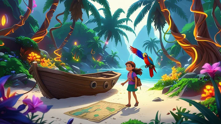 “Luna and the Lost Island 🌴 | A Magical Adventure with a Big Lesson!”