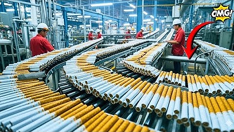 Inside the Cigarette Factory: How Cigarettes Are Really Made?