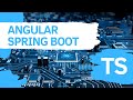 Angular. TypeScript. Spring Boot. Java. Application architecture overview