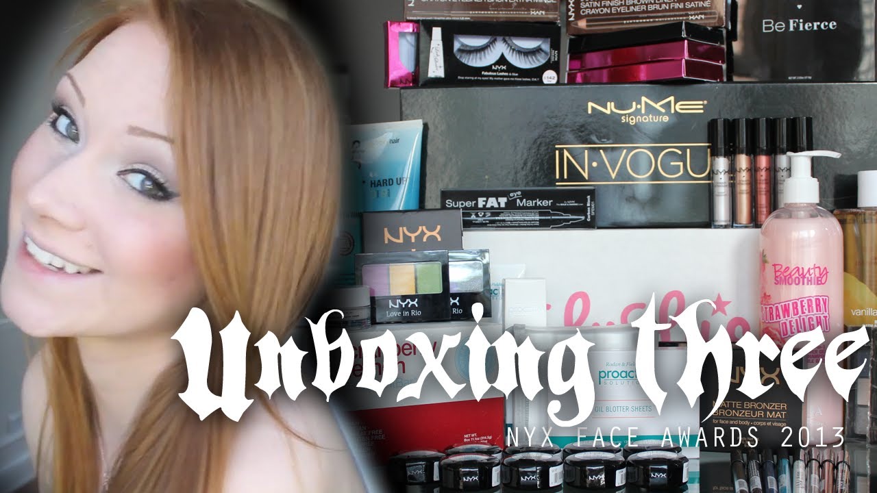 NYX Face Awards 2013 - Unboxing 3 (TOP 12)