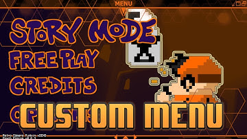 Custom Menu Without Source Code For FNF Psych Engine For PC