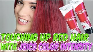 Red Hair Touch-Up with Joico Color Intensity Hair Dye!