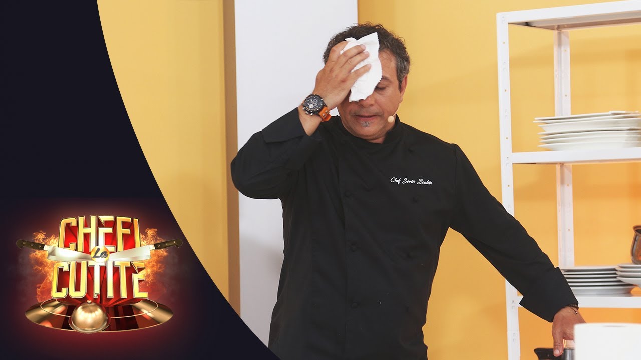 Incident dureros la duelul pentru amuletă. Ce a pățit chef Sorin Bontea