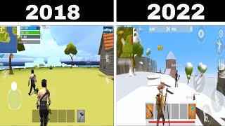 EVOLUTION OF ROCKET ROYALE! (2018-2022)