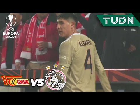 ¡EXPULSADO! Edson se calienta y da golpe | Union Berlin 3-1 Ajax | UEFA Europa League 22/23 | TUDN