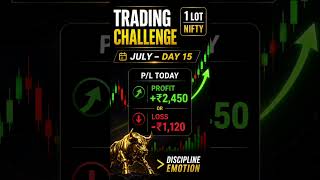 Expiry Day Nifty Trading Challenge | Day 15 | 1 Lot Result 📈