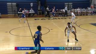 NJ State Tournament CHS vs Cranford, Boys Varsity Basketball, 3\/3\/22