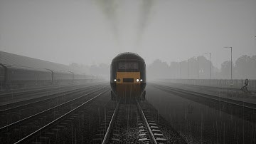 Train Sim World 2 class 43 HST GWR green livery startup engine