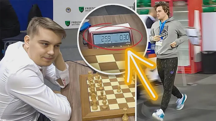 Magnus Carlsen Shows Up Late and Plays World Chess Championship With Just 30 Seconds!